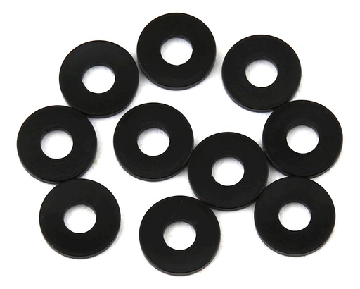 [1UP80403] 1UP Racing 3x8mm Precision Aluminum Shims (Black) (10) (1mm)