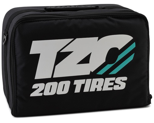 [TZO-BAG-004] TZO Tires Parts Bag w/2 Tool Boxes (Black)