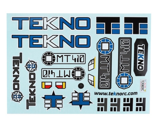 [TKR5618] Tekno RC MT410 Decal Sheet