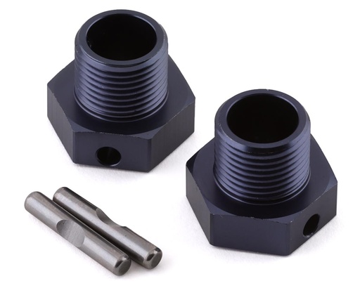 [TKR9671] Tekno RC ET48 2.0 Aluminum 17mm Hex Wheel Hub Set (Gun Metal) (2) (+2mm Offset)