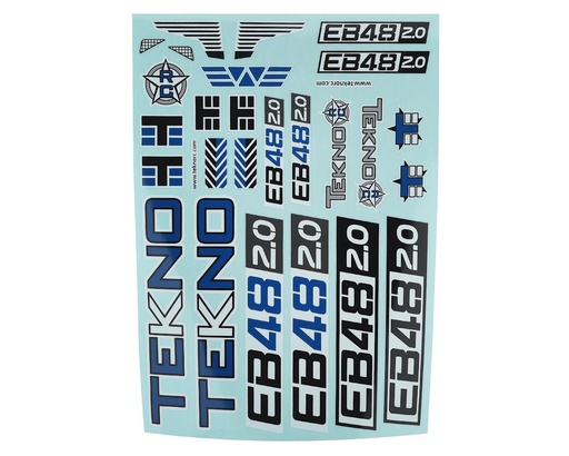 [TKR9246] Tekno RC EB48 2.0 Decal Sheet