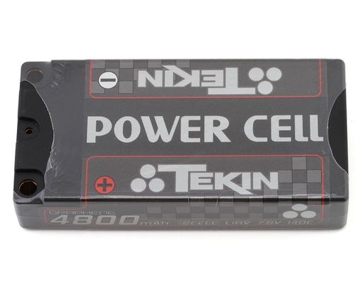 [TEKTT1619] Tekin Power Cell 2S Shorty 140C LCG Graphene LiPo Battery (7.6V/4800mAh)