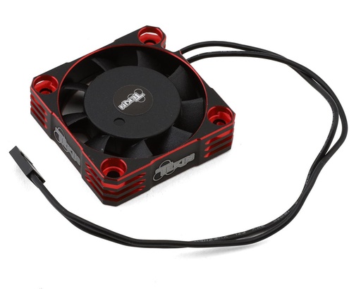 [TEKTT3864] Tekin 40x40x10 Hiflow Aluminum Cooling Fan (Black/Red)