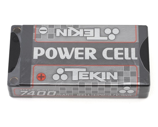 [TEKTT1650] Tekin Titanium Power Cell 1S Shorty LiPo Battery 160C (3.7V/7400mAh)