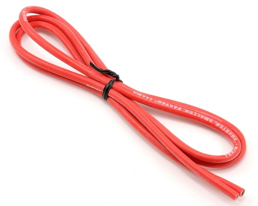 [TEKTT3012] Tekin 12awg Silicon Power Wire (Red) (3')