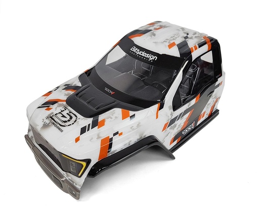 [BDYCR-RK1-C] Bittydesign Rock1 Performance 12.3" Pre-Cut Rock Crawler Body (Cab-Only) (Clear)