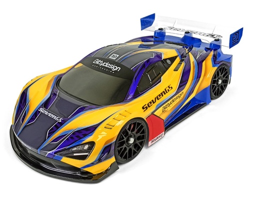 [BDYGT8-S65ULT] Bittydesign Seven65 1/8 On-Road GT ULT Body (Ultra Lite) (Clear)