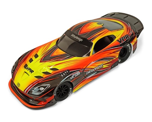 [BDYDG-VPR] Bittydesign VPR 1/10 Pro No Prep Street Eliminator Drag Racing Body (Clear)