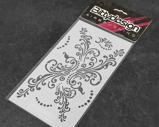[BDYSTC-020] Bittydesign Vinyl Paint Stencil (Floral)