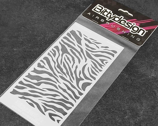 [BDYSTC-016] Bittydesign Vinyl Paint Stencil (Zebra)