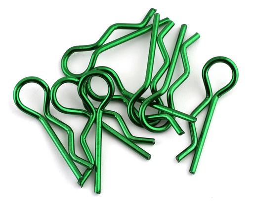 [BDYBC-88GR] Bittydesign 1/8 Body Clips (Green)