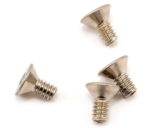 [CLN1424] CRC 1/4x4-40 Stainless Steel Flat Head Screw (4)