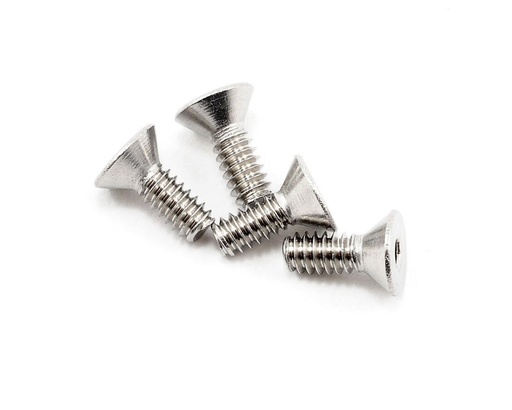 [CLN1426] CRC 4-40x5/16" Stainless Steel Flat Head Screw (4)