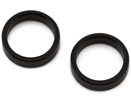 [CLN3063] CRC 2mm x 0.25" Black Axle Spacers (2)