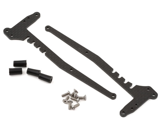 [CLN3368] CRC CK25AR Carbon Fiber Side Rails (2)