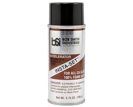[BSI155] Bob Smith Industries INSTA-SET Foam Safe Accelerator Aerosol Spray (3.75oz)