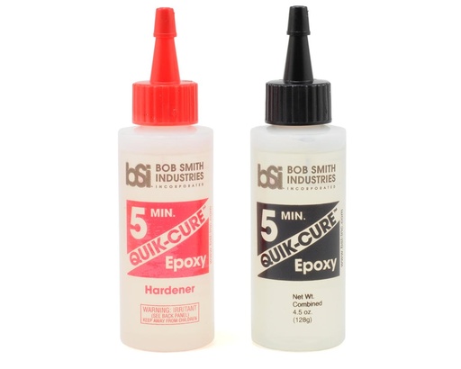 [BSI201] Bob Smith Industries QUICK-CURE 5 Minute  Epoxy (4 1/2oz)