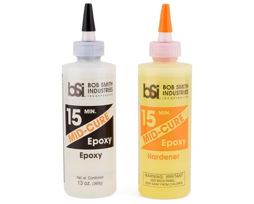 [BSI212] Bob Smith Industries MID-CURE 15 Minute Epoxy (13oz)