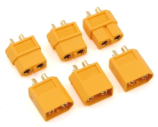 [MCL4045] Maclan XT60 Connectors (3 Sets)