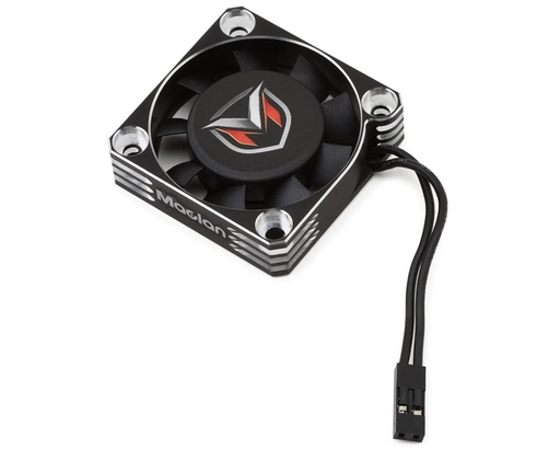 [MCL4370] Maclan 40mm Aluminum Hurricane V2 Motor Fan (Black/Silver)