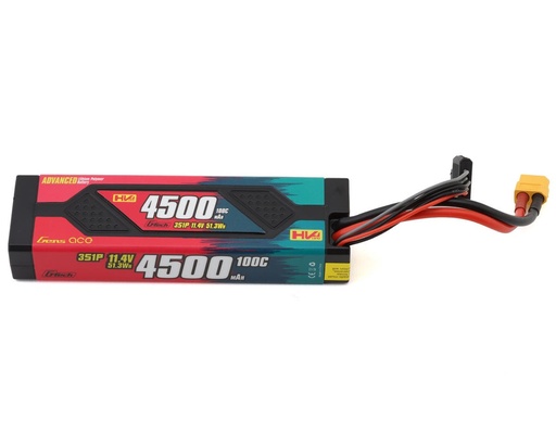 [GEA453S10X6GT] Gens Ace G-Tech Advanced Smart 3S LiHV Battery 100C (11.4V/4500mAh)