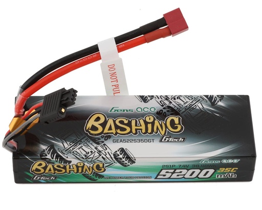 [GEA522S35DGT] Gens Ace 2S G-Tech Smart "Bashing" LiPo Battery 35C (7.4V/5200mAh) w/T-Style
