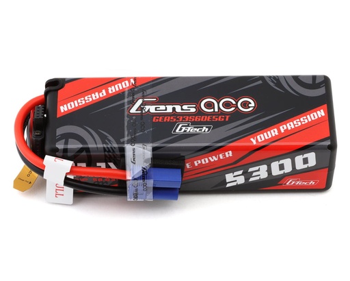[GEA533S60E5GT] Gens Ace G-Tech Smart 3S LiPo Battery 60C (11.1V/5300mAh) w/EC5 Connector
