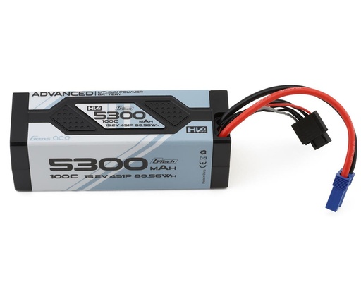 [GEA534S10E5GT] Gens Ace G-Tech Advanced Smart 4S LiHV Battery 100C (15.2V/5300mAh)