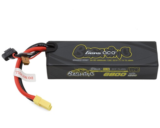 [GEA683S12E5GT] Gens Ace G-Tech Smart 3S Bashing Series Hardcase LiPo Battery 120C