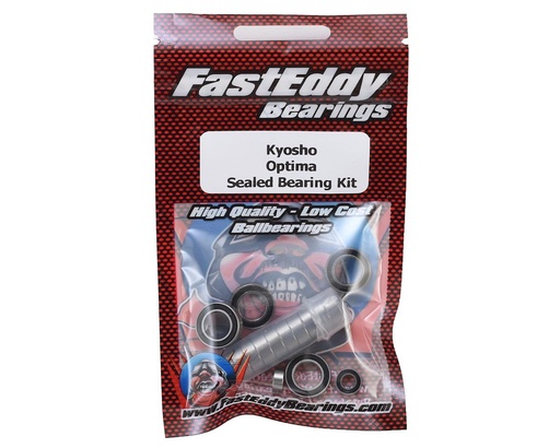 [TFE1033] FastEddy Kyosho Optima Sealed Bearing Kit