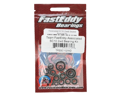 [TFE209] FastEddy Associated SC10 2wd Bearing Kit