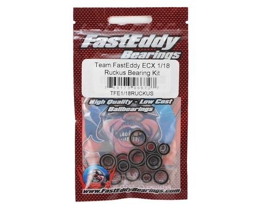 [TFE2529] FastEddy ECX 1/18 Ruckus Bearing Kit
