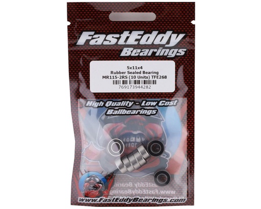 [TFE268] FastEddy 5x11x4mm Sealed Bearing Kit (10)