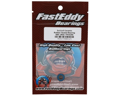 [TFE4296] FastEddy 5x11x5mm Ceramic Sealed Ball Bearing
