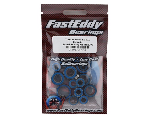 [TFE5790] FastEddy Ceramic Rubber Sealed Bearing Kit for Traxxas 4-Tec 2.0 VXL