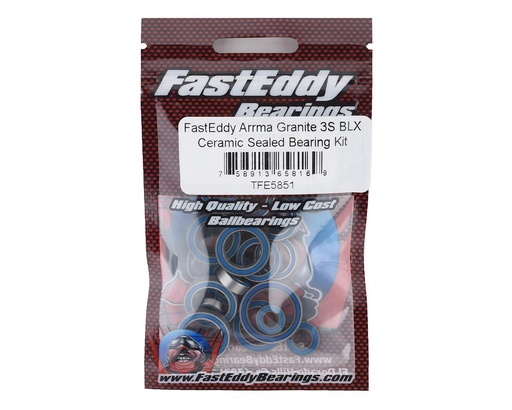 [TFE5851] FastEddy Arrma Granite 3S BLX Ceramic Sealed Bearing Kit