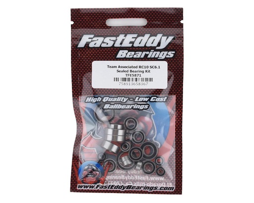 [TFE5871] FastEddy Team Associated RC10 SC6.1 Sealed Bearing Kit