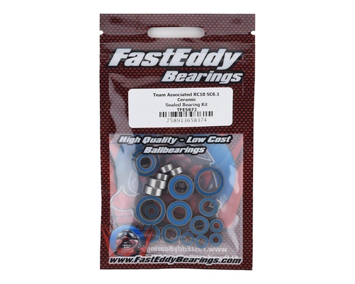[TFE5872] FastEddy Team Associated RC10 SC6.1 Ceramic Sealed Bearing Kit