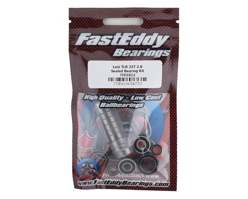 [TFE5912] FastEddy Losi TLR 22T 2.0 Sealed Bearing Kit