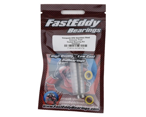 [TFE5932] FastEddy Vanquish VFD Stainless Steel Extreme Trail Bearing Kit
