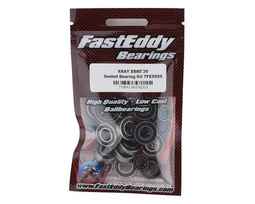 [TFE5955] FastEddy XRAY XB8E'20 Sealed Bearing Kit