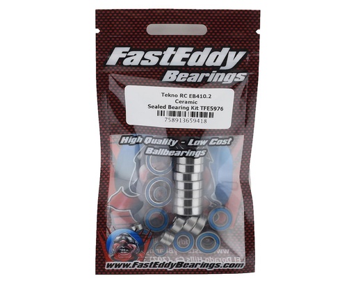 [TFE5976] FastEddy Tekno RC EB410.2 Ceramic Sealed Bearing Kit