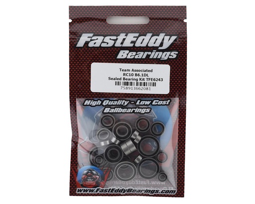 [TFE6243] FastEddy Associated RC10 B6.1DL Sealed Bearing Kit