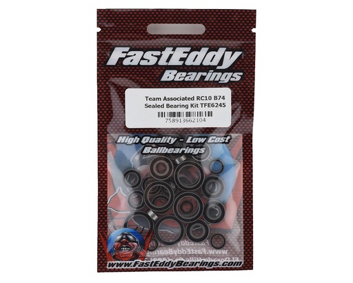 [TFE6245] FastEddy Associated RC10 B74 Sealed Bearing Kit