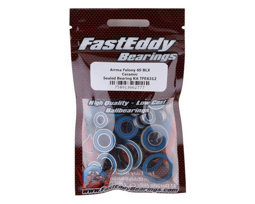 [TFE6312] FastEddy Arrma Felony 6S BLX Ceramic Sealed Bearing Kit
