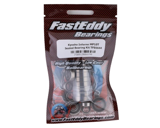 [TFE6644] FastEddy Kyosho Inferno MP10T Sealed Bearing Kit