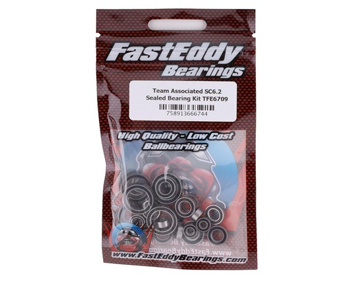 [TFE6709] FastEddy Team Associated SC6.2 Sealed Bearing Kit