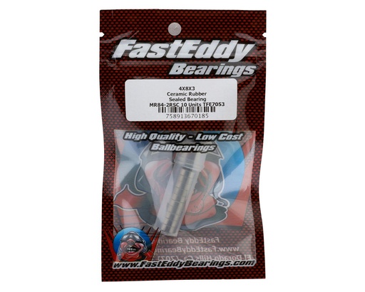 [TFE7053] FastEddy 4x8x3mm Ceramic Sealed Ball Bearings (10)