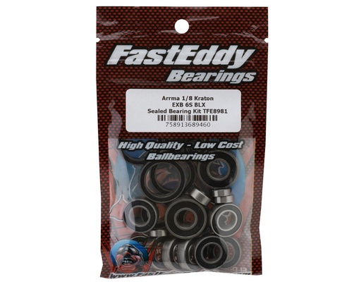 [TFE8981] FastEddy Arrma 1/8 Kraton EXB 6S BLX Sealed Bearing Kit