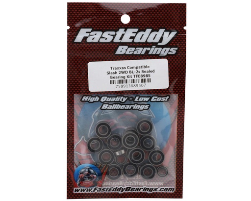 [TFE8985] FastEddy Sealed Bearing Kit for Traxxas® Slash® 2WD BL-2s™